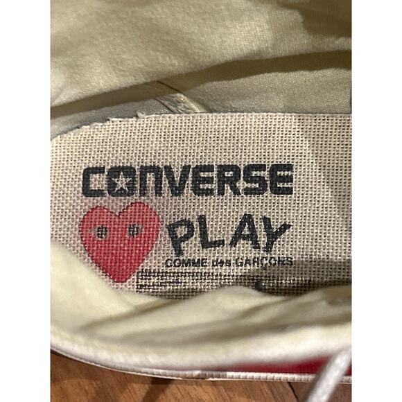 Converse Chuck Taylor and Comme des Garcons PLAY - Picture 9 of 9